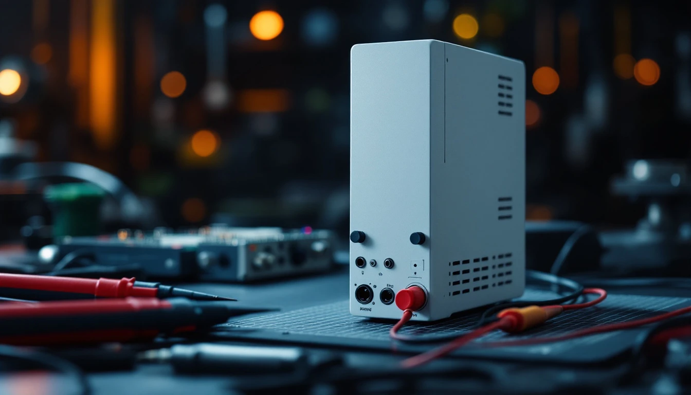 PLC Power Supply Repair on the repair bench