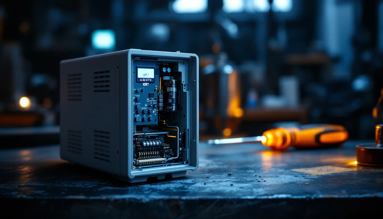 PowerFlex VFD Repair on the repair bench